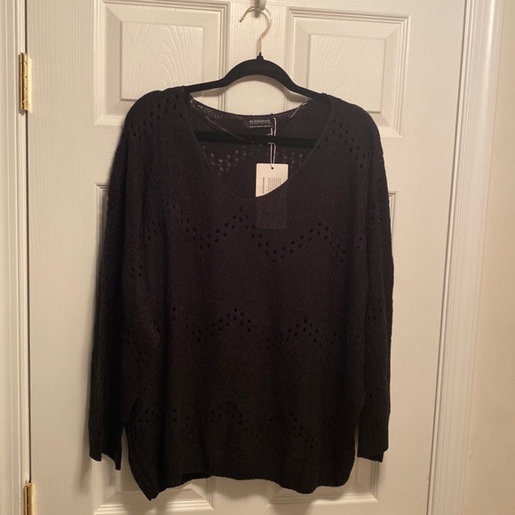 Brand New BloomChic Black Acrylic Sweater…size 22-24 - Picture 1 of 5